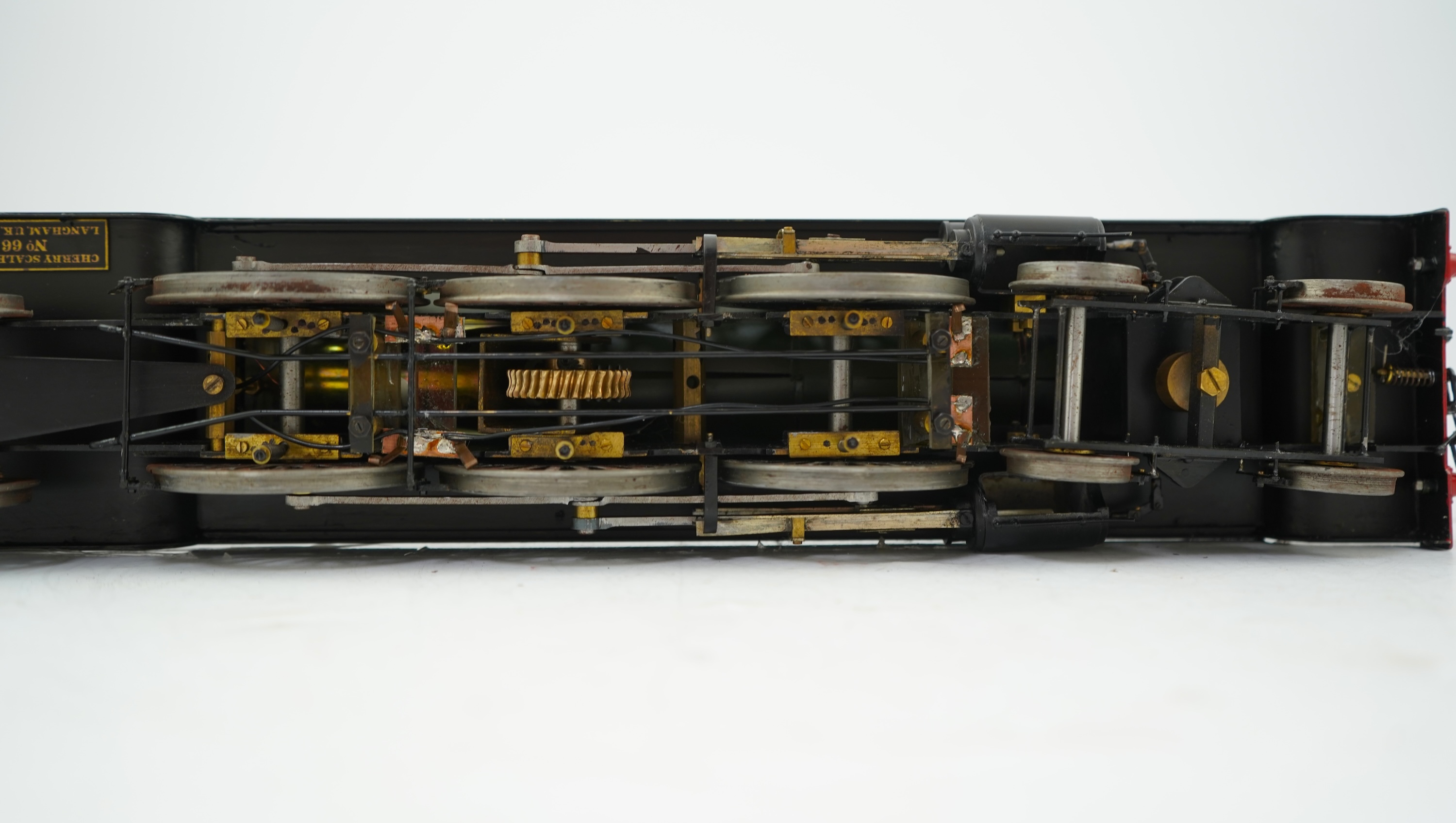 A Gauge One Cherry Scale Models (No. 66) model of GWR The Great Bear 111, 4-6-2 locomotive with bogie tender, powered for two rail operation.